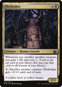 Fleshtaker (222) [Innistrad: Midnight Hunt] foil - Deck Out Gaming