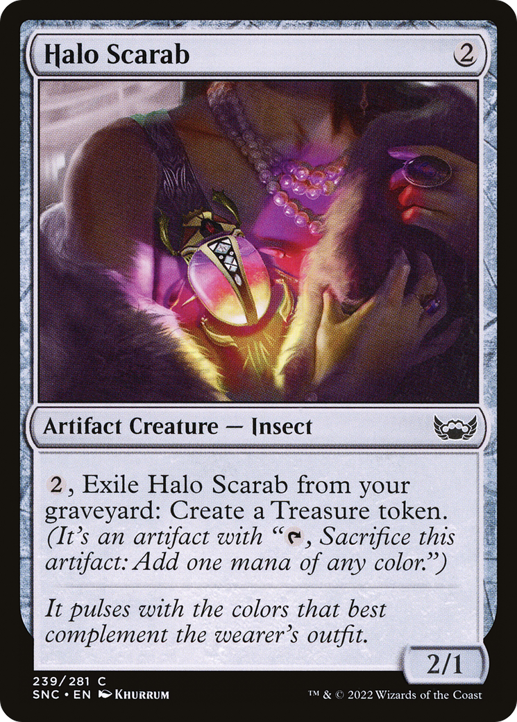 Halo Scarab (239) [Streets of New Capenna] foil - Deck Out Gaming