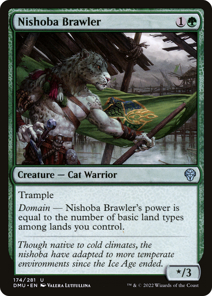 Nishoba Brawler (174) [Dominaria United] foil - Deck Out Gaming