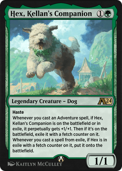 Hex, Kellan's Companion (14) [Alchemy: Wilds of Eldraine] - Deck Out Gaming