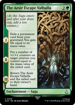 The Aesir Escape Valhalla (39) [Assassin's Creed] foil - Deck Out Gaming
