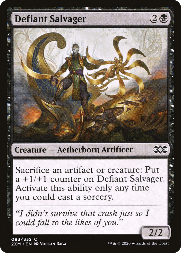 Defiant Salvager (83) [Double Masters] foil - Deck Out Gaming