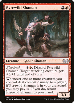 Pyrewild Shaman (138) [Double Masters] foil - Deck Out Gaming