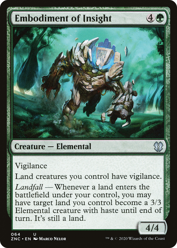 Embodiment of Insight (64) [Commander: Zendikar Rising] - Deck Out Gaming