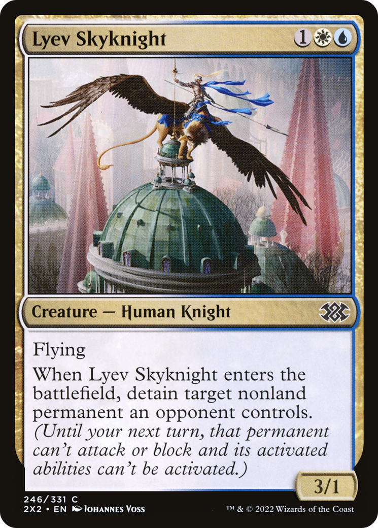 Lyev Skyknight (246) [Double Masters 2022] - Deck Out Gaming