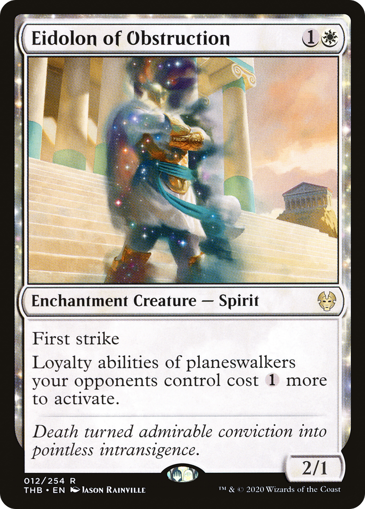 Eidolon of Obstruction (12) [Theros Beyond Death] foil - Deck Out Gaming
