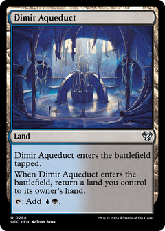 Dimir Aqueduct (288) [Outlaws of Thunder Junction Commander] - Deck Out Gaming