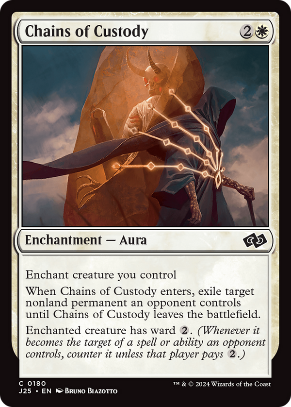 Chains of Custody (180) [Foundations Jumpstart] - Deck Out Gaming