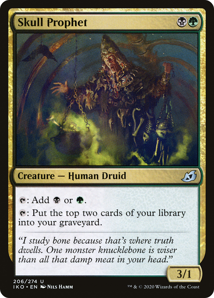 Skull Prophet (206) [Ikoria: Lair of Behemoths] - Deck Out Gaming