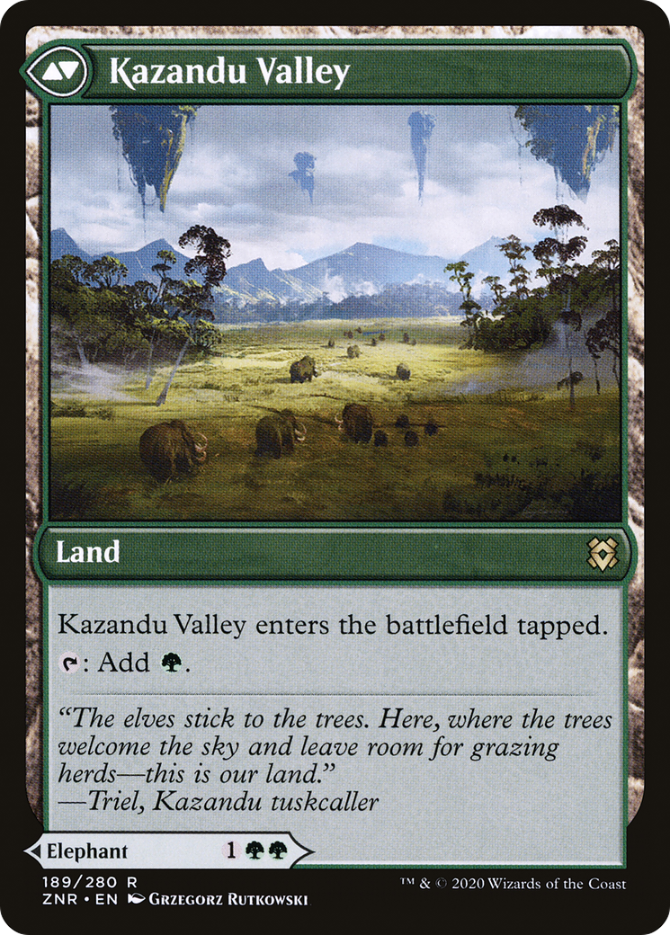 Kazandu Mammoth (189) [Zendikar Rising] - Deck Out Gaming