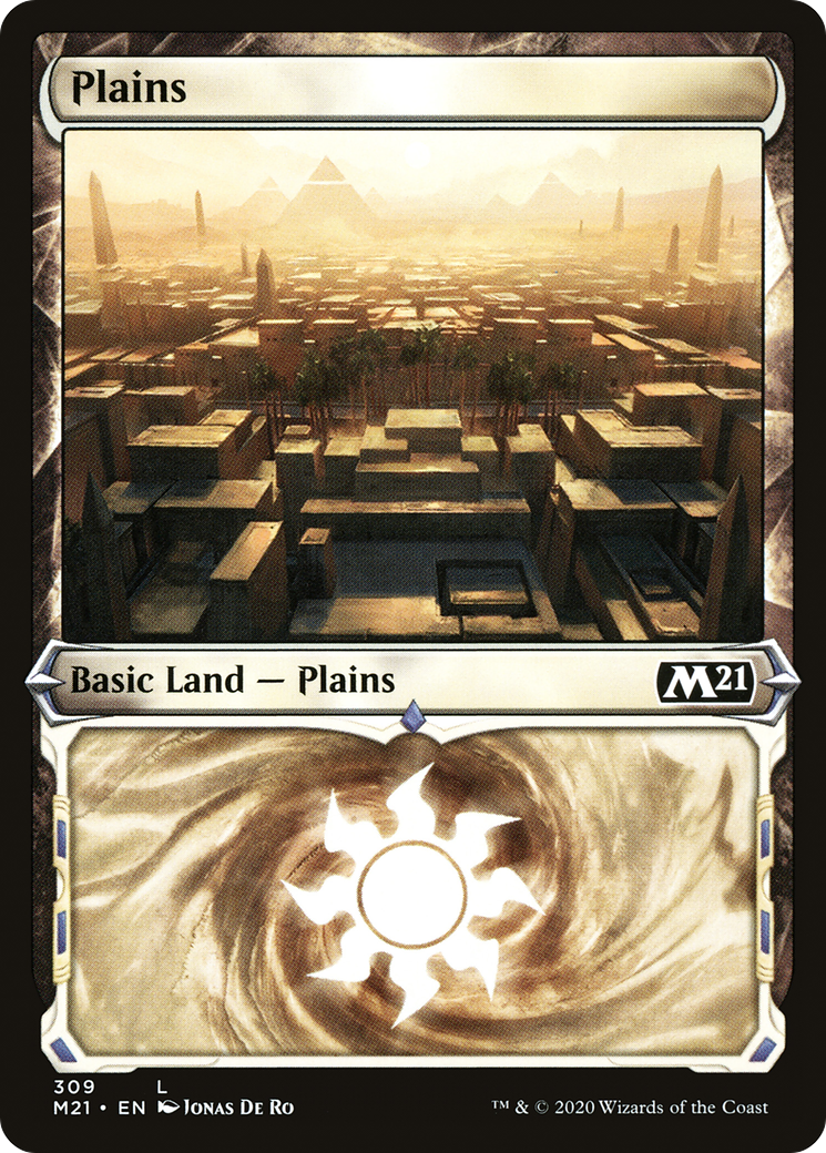 Plains (309) [Core Set 2021] foil - Deck Out Gaming