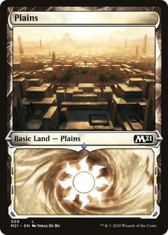 Plains (309) [Core Set 2021] foil - Deck Out Gaming