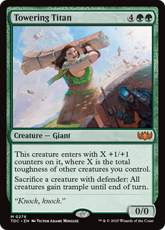 Towering Titan (276) [Commander: Tarkir: Dragonstorm] - Deck Out Gaming