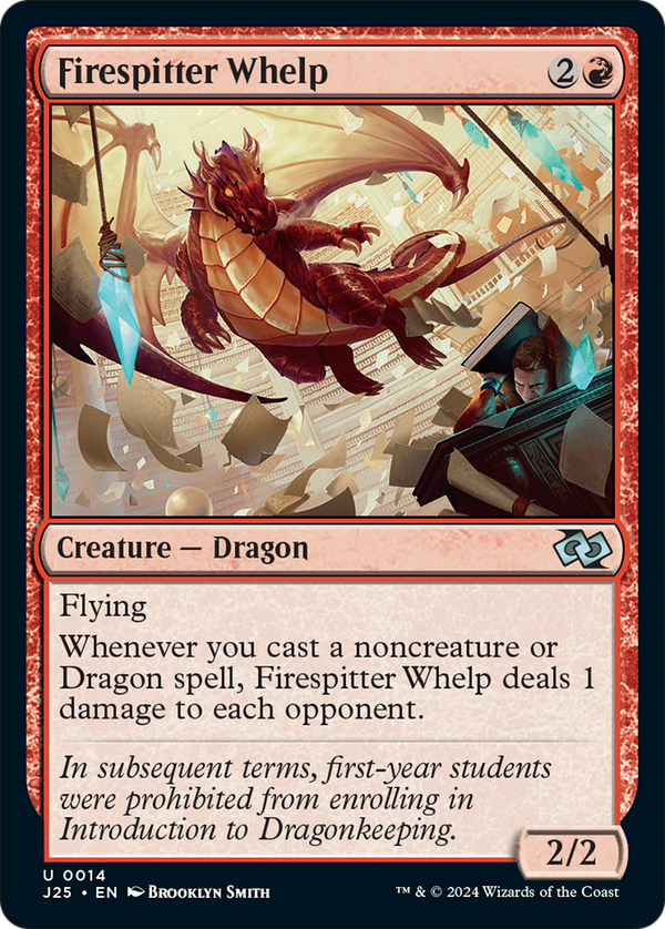Firespitter Whelp (14) [Foundations Jumpstart] - Deck Out Gaming