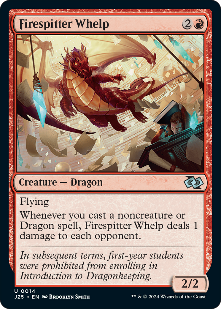 Firespitter Whelp (14) [Foundations Jumpstart] - Deck Out Gaming