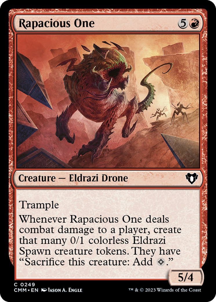 Rapacious One (249) [Commander Masters] - Deck Out Gaming