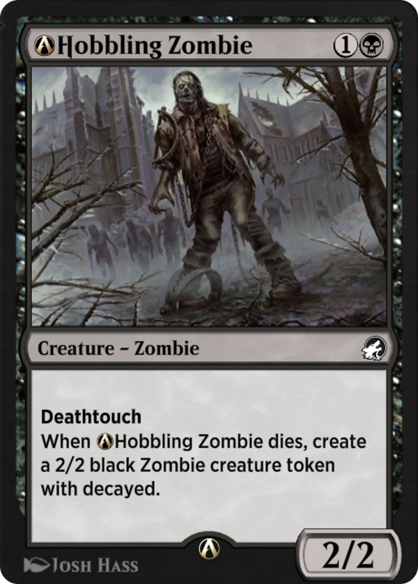 A-Hobbling Zombie (A-106) [Innistrad: Midnight Hunt] - Deck Out Gaming