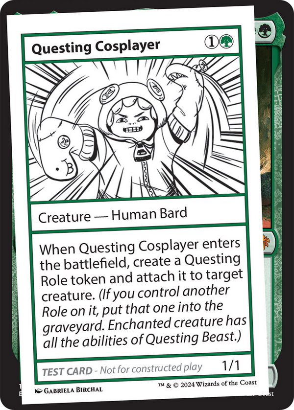 Questing Cosplayer () [Mystery Booster 2] - Deck Out Gaming