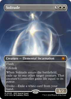 Solitude (Borderless) (Textured Foil) (49) [Special Guests] foil - Deck Out Gaming