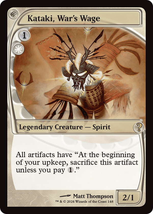 Kataki, War's Wage (Future Sight) (148) [Mystery Booster 2] foil - Deck Out Gaming