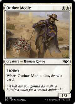 Outlaw Medic (23) [Outlaws of Thunder Junction] foil - Deck Out Gaming