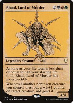 Bhaal, Lord of Murder (Showcase) (416) [Commander Legends: Battle for Baldur's Gate] - Deck Out Gaming