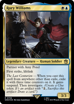 Rory Williams (Surge Foil) (758) [Doctor Who] foil - Deck Out Gaming