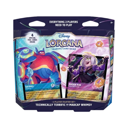 Disney Lorcana: Two-Player Deck Set 14/15 - Technically Terrific & Madcap Whimsy - Deck Out Gaming