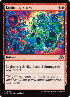 Lightning Strike (136) [Aetherdrift] - Deck Out Gaming