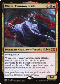 Olivia, Crimson Bride (245) [Innistrad: Crimson Vow] foil - Deck Out Gaming
