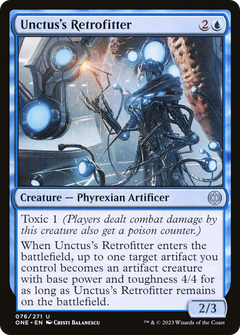 Unctus's Retrofitter (76) [Phyrexia: All Will Be One] foil - Deck Out Gaming