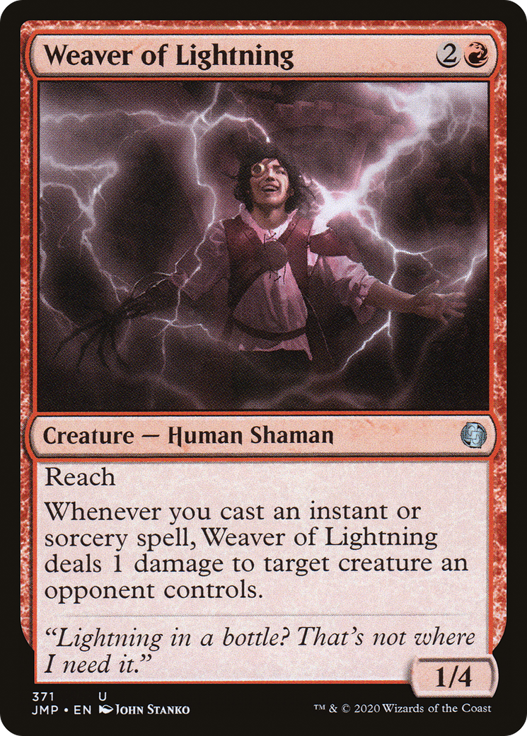 Weaver of Lightning (371) [Jumpstart] - Deck Out Gaming