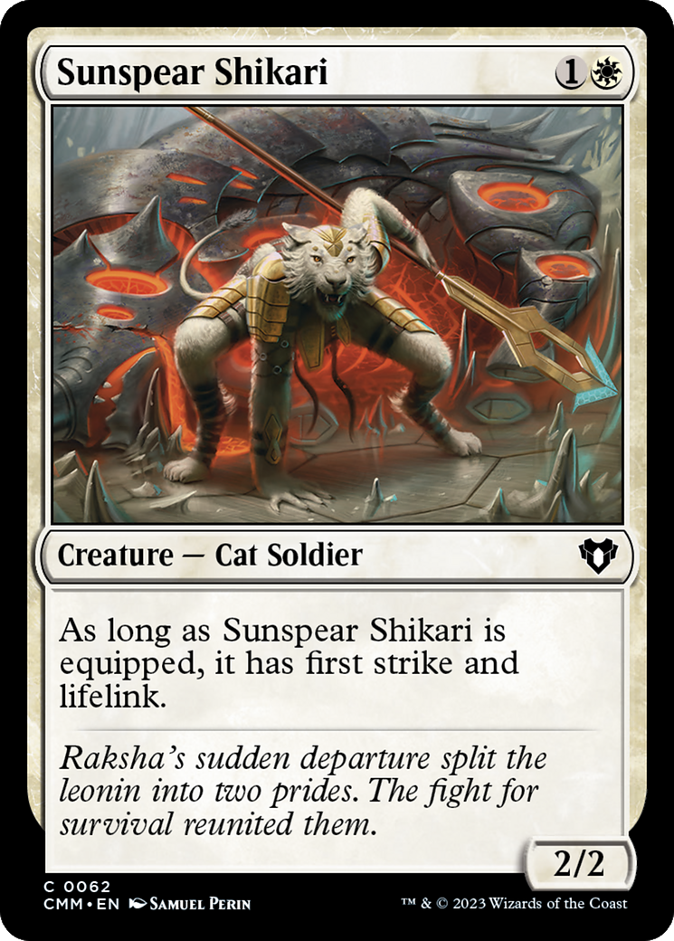 Sunspear Shikari (62) [Commander Masters] foil - Deck Out Gaming