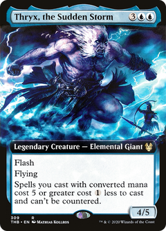 Thryx, the Sudden Storm (Extended Art) (309) [Theros Beyond Death] foil - Deck Out Gaming