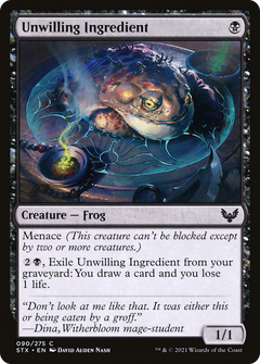 Unwilling Ingredient (90) [Strixhaven: School of Mages] foil - Deck Out Gaming