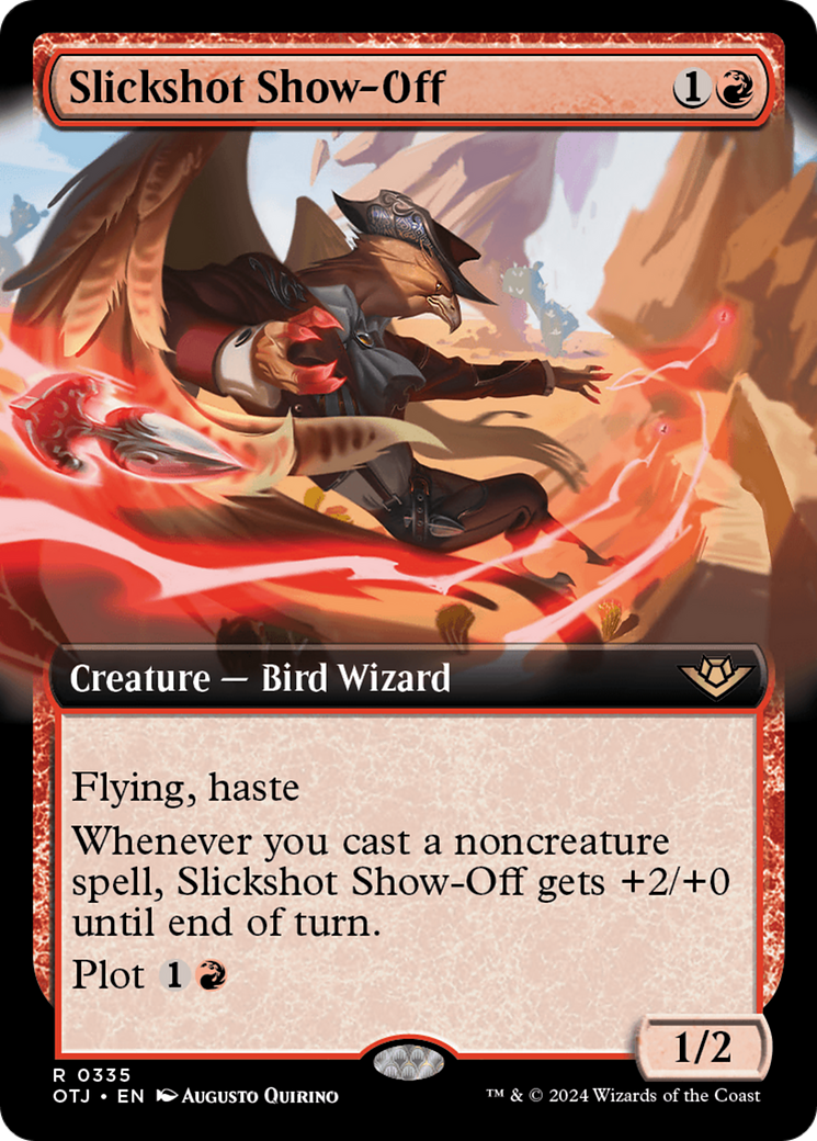 Slickshot Show-Off (Extended Art) (335) [Outlaws of Thunder Junction] - Deck Out Gaming