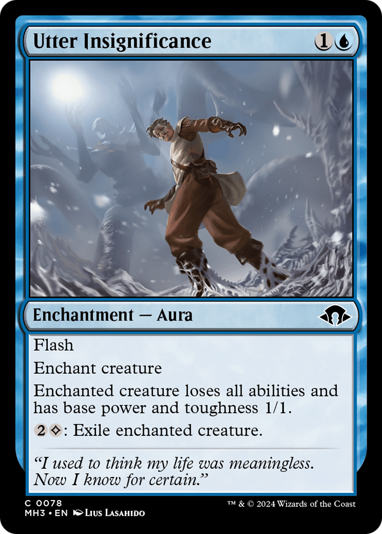 Utter Insignificance (78) [Modern Horizons 3] - Deck Out Gaming
