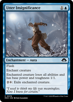 Utter Insignificance (78) [Modern Horizons 3] foil - Deck Out Gaming
