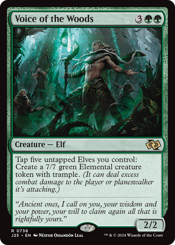 Voice of the Woods (738) [Foundations Jumpstart] - Deck Out Gaming