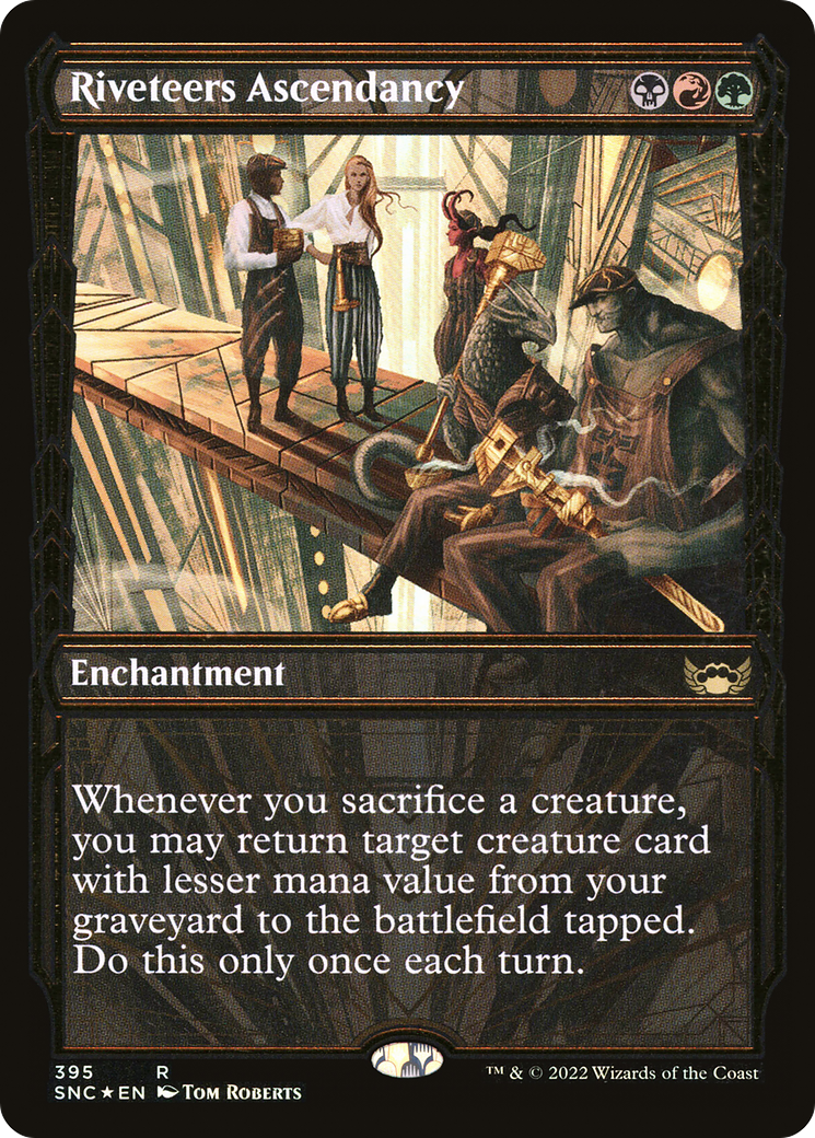 Riveteers Ascendancy (Gilded Foil) (395) [Streets of New Capenna] foil - Deck Out Gaming