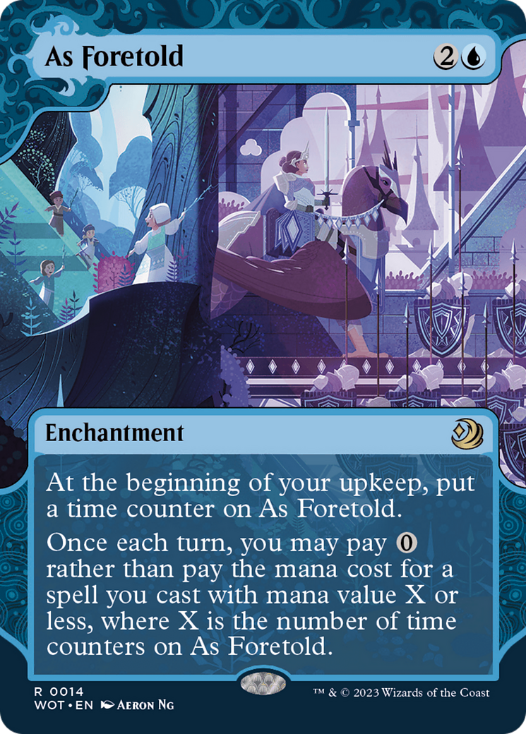 As Foretold (14) [Wilds of Eldraine: Enchanting Tales] - Deck Out Gaming