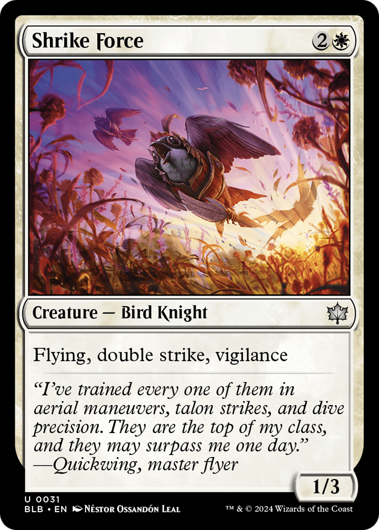 Shrike Force (31) [Bloomburrow] - Deck Out Gaming