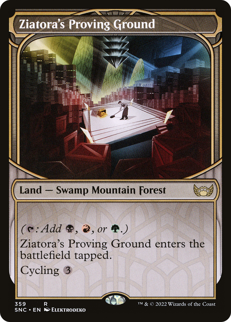 Ziatora's Proving Ground (Showcase) (359) [Streets of New Capenna] - Deck Out Gaming