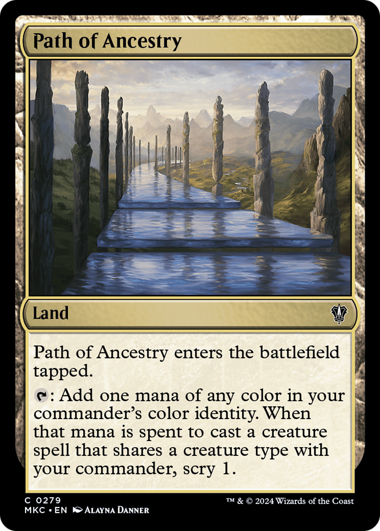Path of Ancestry (279) [Murders at Karlov Manor Commander] - Deck Out Gaming
