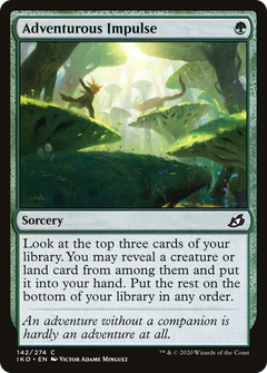 Adventurous Impulse (142) [Ikoria: Lair of Behemoths] - Deck Out Gaming