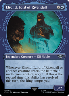 Elrond, Lord of Rivendell (Showcase) (307) [The Lord of the Rings: Tales of Middle-earth] - Deck Out Gaming
