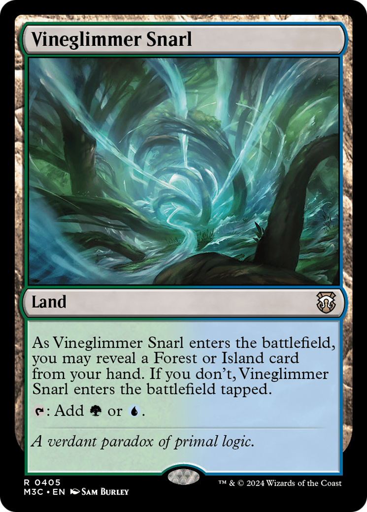 Vineglimmer Snarl (405) [Modern Horizons 3 Commander] - Deck Out Gaming