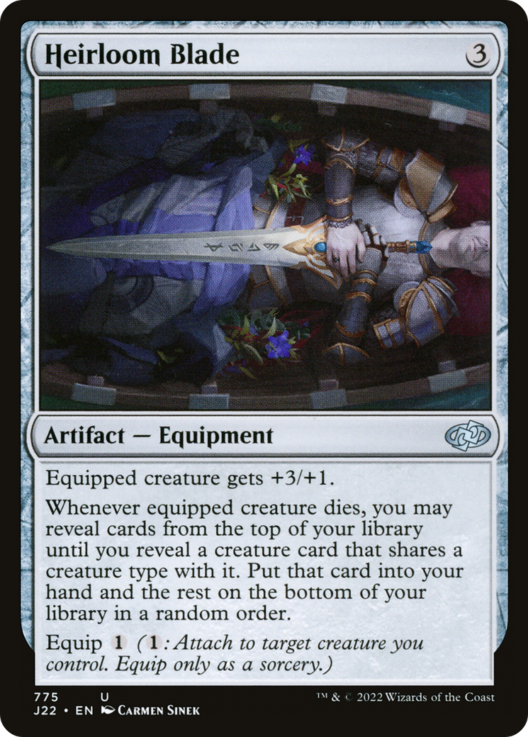 Heirloom Blade (775) [Jumpstart 2022] - Deck Out Gaming