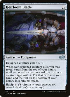 Heirloom Blade (775) [Jumpstart 2022] - Deck Out Gaming