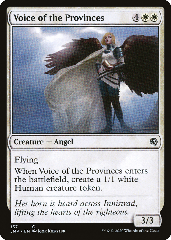 Voice of the Provinces (137) [Jumpstart] - Deck Out Gaming